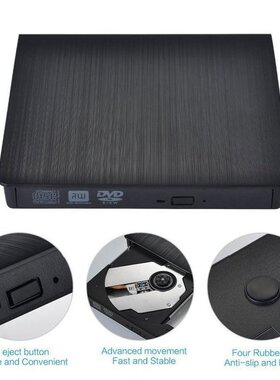 Portable USB 3.0 DVD-ROM CD ROM Optical Drive External Reade