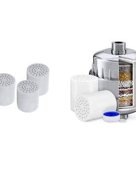 3 Pack of 15 Stage Universal Shower Water Filter with 15 Sta