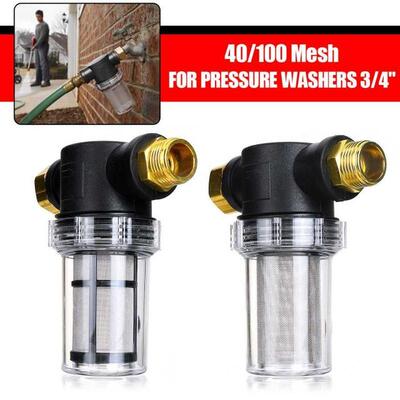 40/100 Mesh Garden Hose Filter Attachment for Pressure Washe
