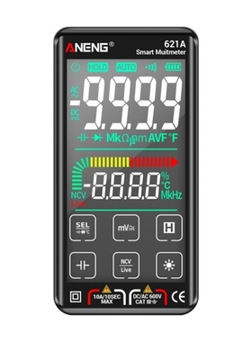 Digital Multimeter Tester TRMS 9999 Counts Auto-Ranging Volt