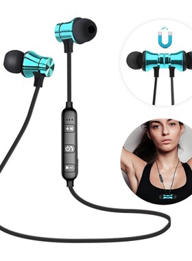 Bluetooth Earphone Sport Handsfree Headphones Wireless head