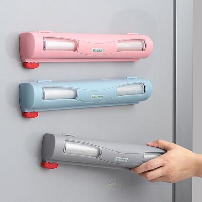 1Pcs Cling Film Cutter Food Wrap Dispenser Kitchen Tool Foil
