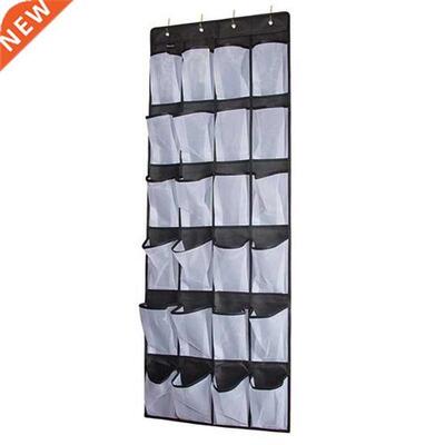 Over The Door Shoe Organizer, Clear Hanging Shoe Rack, Fabri