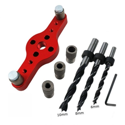 Vertical Pocket Hole Jig Woodworking Hole Puncher Dowelling