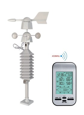 Professional Wireless Weather Station Anemometer With Wind S