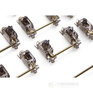 Everglide Black Transparent Gold Plated Pcb screw in Stabil