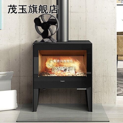 3 Blade Heat Powered Stove Fan 适用于 Wood Fireplace Log Bur