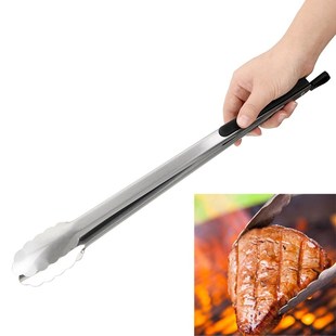 BBQ Tools Barbecue Food Steel Kitchen Stainless Salad Tongs