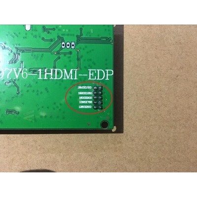 30PIN LCD driver board PCB-800807V6 1HDMI EDP for screen res