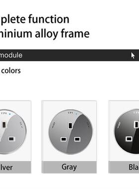 Herepow track Socket LED Light, K SA E SB Socket 3P 5P nive
