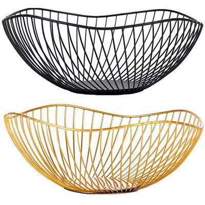 Metal Fruit Storage Bowls Fruit Basket Fruits Vegetables Dec