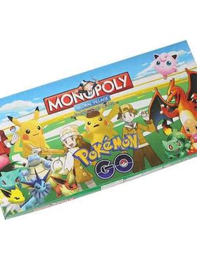 Pokemones Monopoly Toys Pokemones All English Board Game Bo
