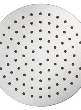 Round Stainless Steel Shower Head Rainfall Shower Chrome Hig