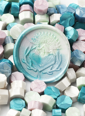 100 or so a bag of mixed color wax particles color fire