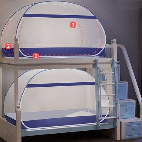 Full Bottom Student Mosquito Net For Dormitory Bunk Bed