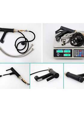 Basin Faucet Copper Kitchen Sink Taps 2 Modes Pull Out Spray