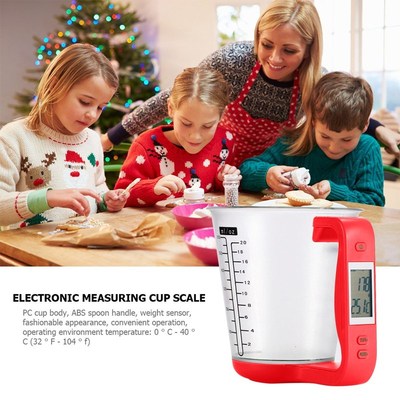 Electronic Measuring Cup Kitchen Scales Digital Beaker Host