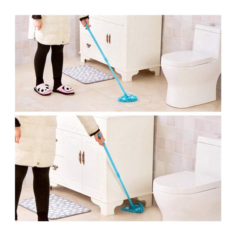 180 Degree Rotatable Adjustable Triangular Cleaning Mop Home