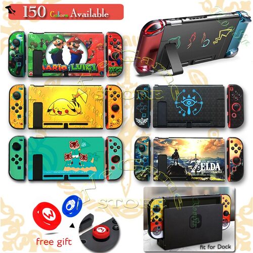 3 in 1 Nitendo Nintend Switch Thin Slim Protective Hard PC C