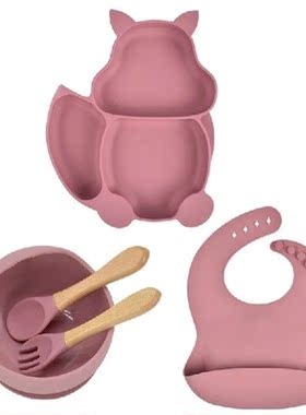 Baby Feeding Sets Children's Tableware Sucker Bowl S