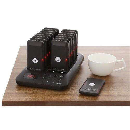 1 with 16 Calling Pagers System Wireless Meal Taker Set