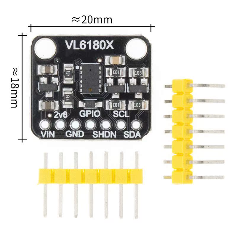 VL6180 VL6180X Range Finder Optical Ranging Sensor Module  I