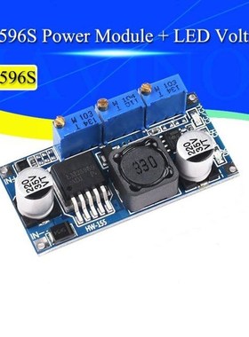 LM2596S LED Driver DC-DC Step-down Adjustable CC/CV Power Su