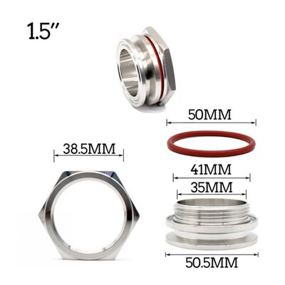 304 Stainless Steel Three Clips Kettles Up Non-welded Mesh 1