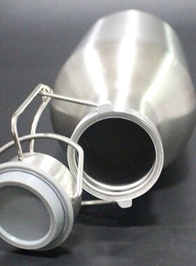 Premium 32OZ Stainless Steel Homebrew Beer Growler 1L Secure