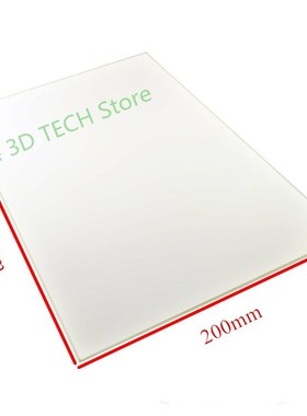 Borosilicate Glass Print Surface 300x200mm for RepRap 3D Pri