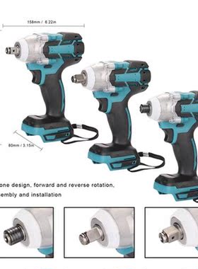 Handheld Professional Cordless Electric Impact Wrench Screw