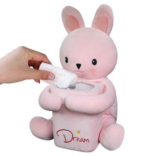 Cute Car Tissue Box Holder Cartoon Animal Tissue Cover