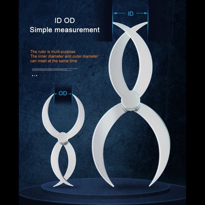 Feeler Gauge Stainless Steel ID OD Caliper Thickness Woodwor