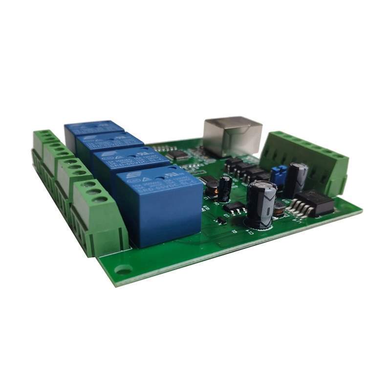 LAN Ethernet RJ45 TCP/IP WEB Remote Control Board with 4 Cha