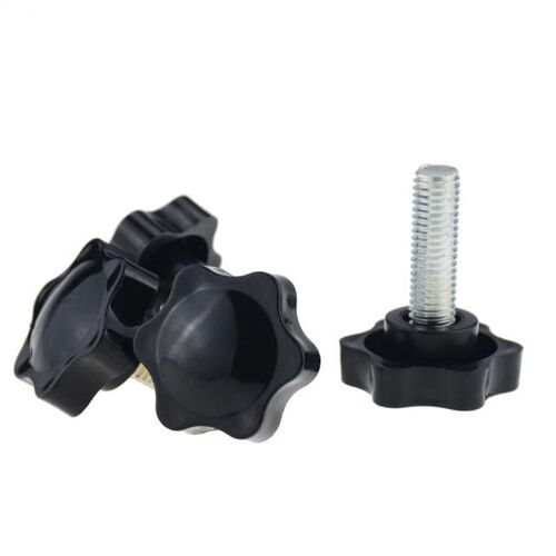 5PCS M6 M8 M10 Six Star Type Hand Screw Bakelite Plum Screw