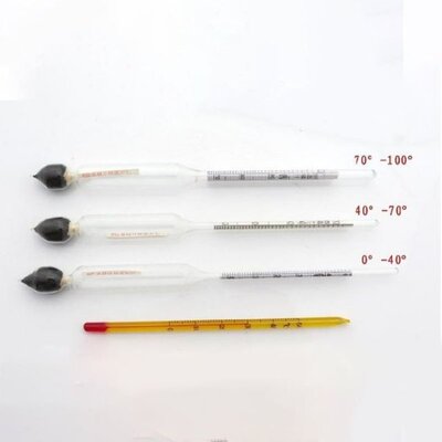 3pcs/set Wine Meter Measuring Range 0-100 Degrees Three Sets