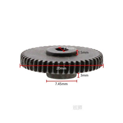 AZGIANT Car Door Side Mirror Folding Motor Metal Gear For Ma