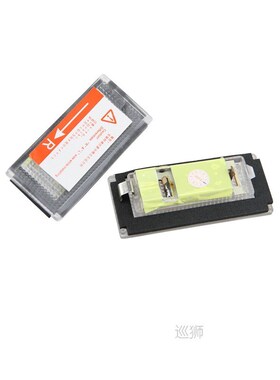 One Set Mini R50 R52 R53 Led Number License Plate Lights Lam