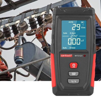 WT3121 Handheld Digital LCD EMF Meter Electromagnetic Radiat