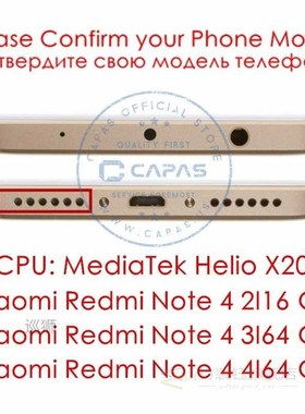 Original For Xiaomi Redmi Note 4 Mediatek Rear Housing Metal