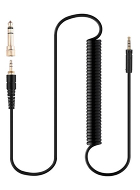 Coiled Cable Cord 6.35mm Adapter for Momentum,Momentum 2.0 H