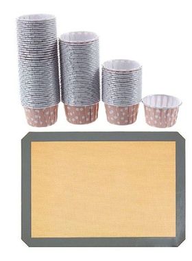 100X Cupcake Wrapper Paper Cake Case Baking Cups Liner