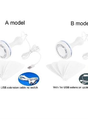 42cm Portable Ceiling Fan with 6 Blades USB Tent Fans