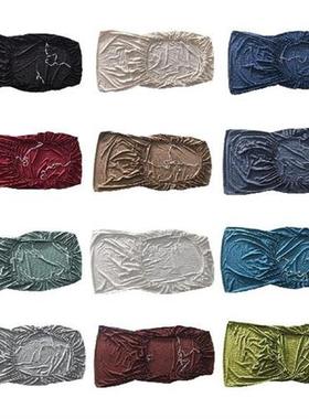 Polyester Fabric Chaise Cover Machine Washable Armless