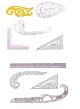 Sewing Ruler 4/5 Style Clothing Patterning Ruler Sew French