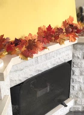 Artificial  Autumn Maple Leaves  Spring Flower V