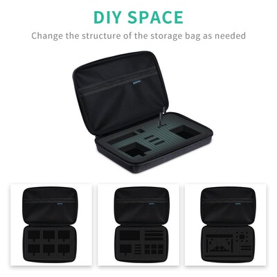 Camera Bag Case DIY Travel Storage Collection Foam Portable