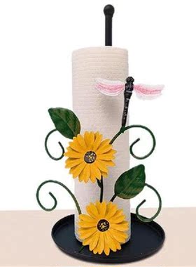 Flowers Paper Towel Holder Paper Towel Holder Countertop