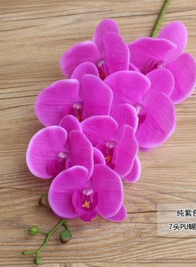 1 Set High Grade Artificial Orchids Arrangement Latex Silico