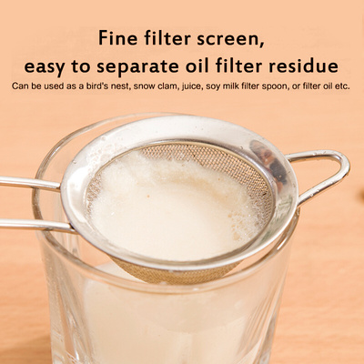 Kitchen Supply Fine Mesh Stainless Steel Strainer Set